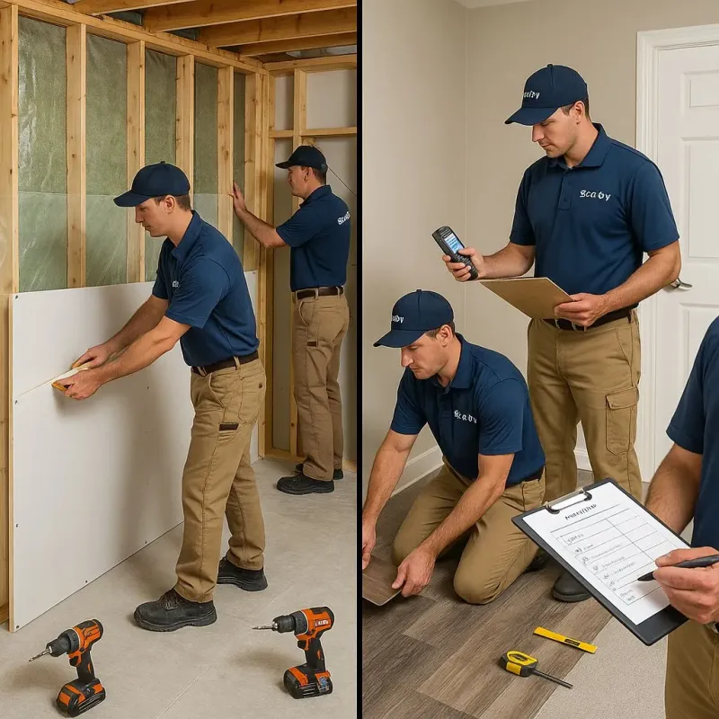 Repairs and Reconstruction process in Edinburg, VA
