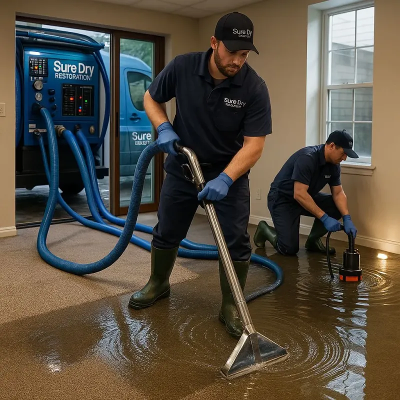 Water Extraction and Removal process in Edinburg, VA